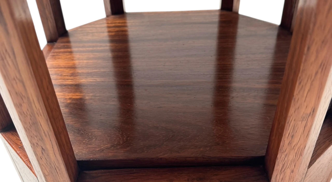 Art Deco Amsterdamse School Side Table, 1920s